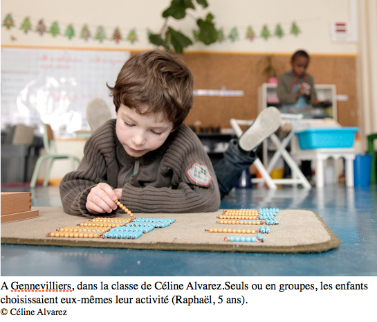 À l'école Montessori : Céline Alvarez, la petite main qui a infiltré  l'Éducation nationale